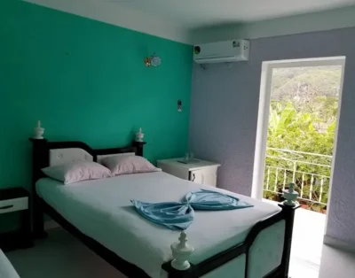 Casa yurkenia y lila, Habitación Verde