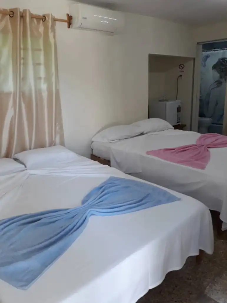 Artemisa. Podrás disfrutar de comodidades como servicio de transporte al aeropuerto, una terraza y un jardín.. Reservas online, Villa Duque. Room 1.